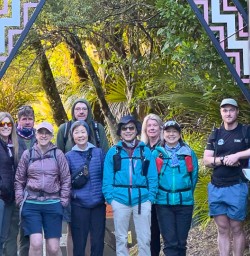 guests hike in paparoa national park KC23FEB26