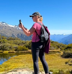 guests hike key summit fiordland national park MP01DEC25