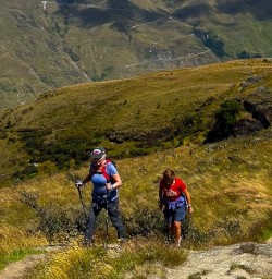 guests hike rocky mountain track wanaka RM26JAN26