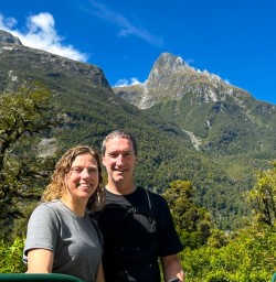 guests hike the Milford Track GW03MAR26