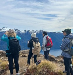 guests hiking Kepler Track GW04NOV25