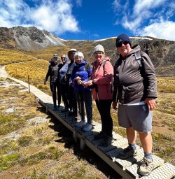 guests hiking Kepler Track GW09DEC25