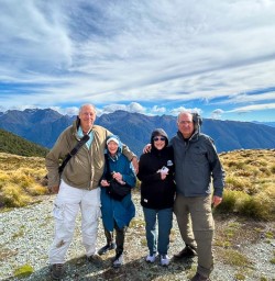 guests hiking Kepler Track GW24FEB26