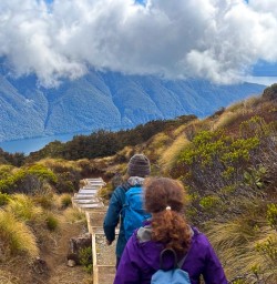 guests hiking Kepler Track GW27DEC25