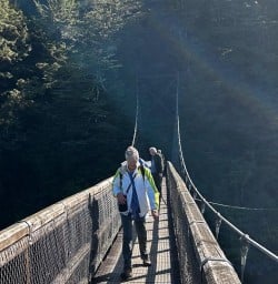 guests hiking Kepler Track RM23MAR26