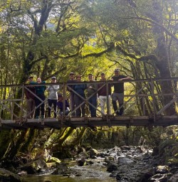 guests hiking Milford Track PS30MAR26