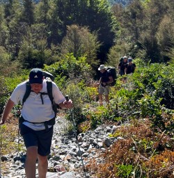 guests hiking Nelson Lakes National Park KC16FEb26