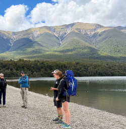 guests hiking Nelson Lakes National Park KC17NOV25