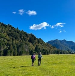 guests hiking Nydia Track KC10NOV25