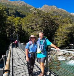 guests hiking Routeburn Track GW03MAR26