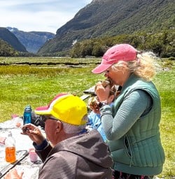 guests hiking Routeburn Track GW09DEC25