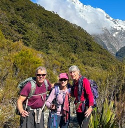 guests hiking Routeburn Track KC10NOV25