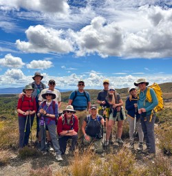 guests hiking in Tongariro National Park SN25FEb26