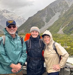 guests hiking in mt cook national park with our guide Chloe GE24NOV25