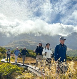 guests hiking key summit track fiordland MP09FEb26