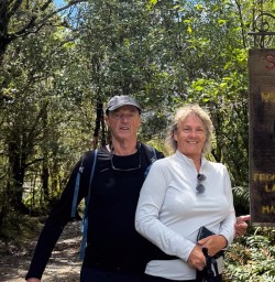 guests hiking on Stewart Island GW09NOV25