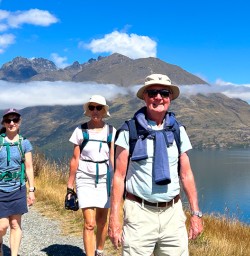 guests hiking rocky mountain track wanaka PS09FEB26