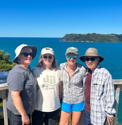 guests hiking up Mauao Summit Tauranga SN04NOV25