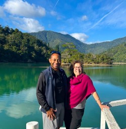 guests in Pelorus Sound hiking the Nydia Track KC16FEB26