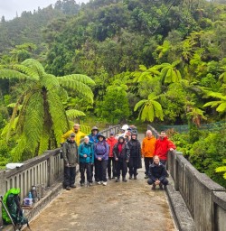 guests in Whanganui Bridge to Nowhere GN23MAR26