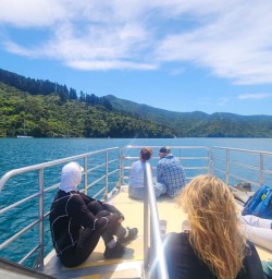 guests in boat in queen charlotte sound MP01DEC25