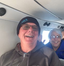 guests in plane back from Stewart Island GW09DEC25