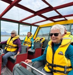 guests jet boat Haast river KC10NOV25
