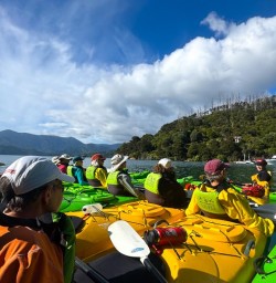guests kayak Queen Charlotte Sound RM09FEB26