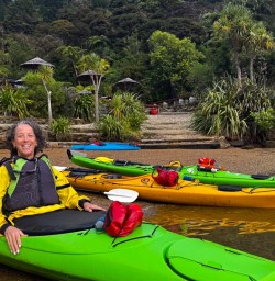 guests kayak in Queen Charlotte Sound MP02FEB26