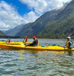 guests kayaking Milford Sound PS22DEC25