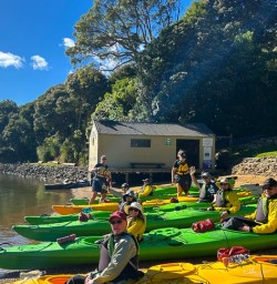 guests kayaking Queen Charlotte MP22DEC25
