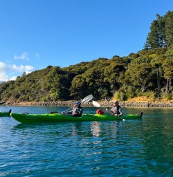 guests kayaking Queen Charlotte Sound MP23FEB26