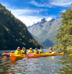 guests kayaking in Milford Sound guided tour PS23FEB26