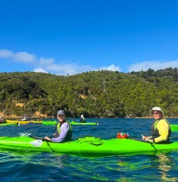 guests kayaking in Queen Charlotte MP03MAR26