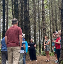 guests learn about forest Kohutapu Lodge SN18NOV25