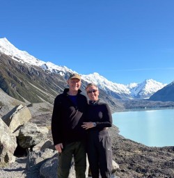 guests mt cook national park lake PS10NOV26