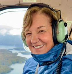 guests on heli flight to Mt Lusmore Kepler Track GW09NOV25