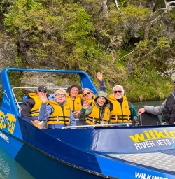 guests on jet boat trip Mt Aspiring PS10NOV25