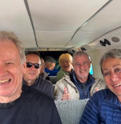 guests on their way to epxlore Stewart Island GW27JAN26