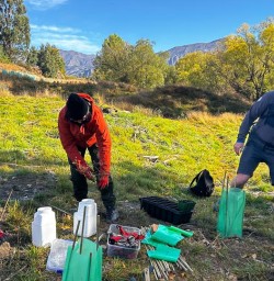 guests planting trees in Arrowtown GE30MAR26