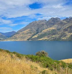 guests stop at Lake Wakatipu PS02MAR27