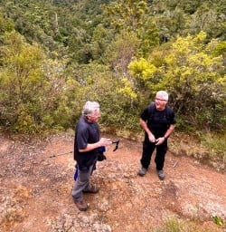guests walking North Island tracks SN10MAR26