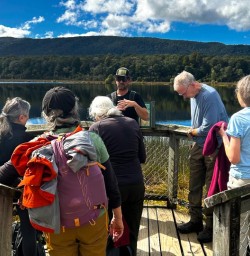 guide Eric and guests on the kepler track GE30MAR26