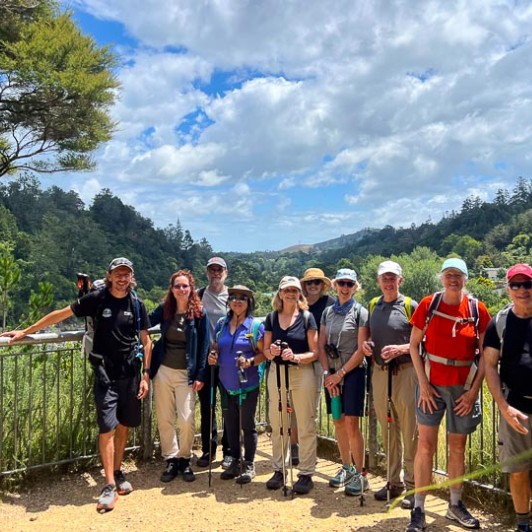 guided hike Karangahake Gorge Sn13JAN26