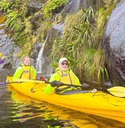 guided kayak tour Milford Sound RP02FEb26