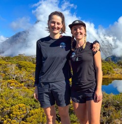 guides Eva and Georgia in Fiordland National Park RM23FEB26