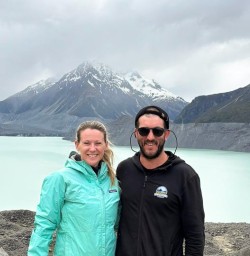 guides Lisa and Tim in Mt Cook National park RM17NOV25
