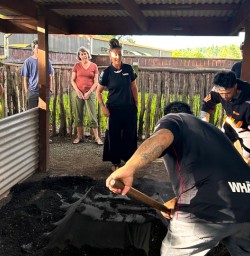 hangi at Kohutapu Lodge SN17FEb26