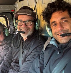 happy guests heli into Siberia Valley GE23FEB26