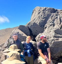 happy guests in tongariro national park SN03MAR26